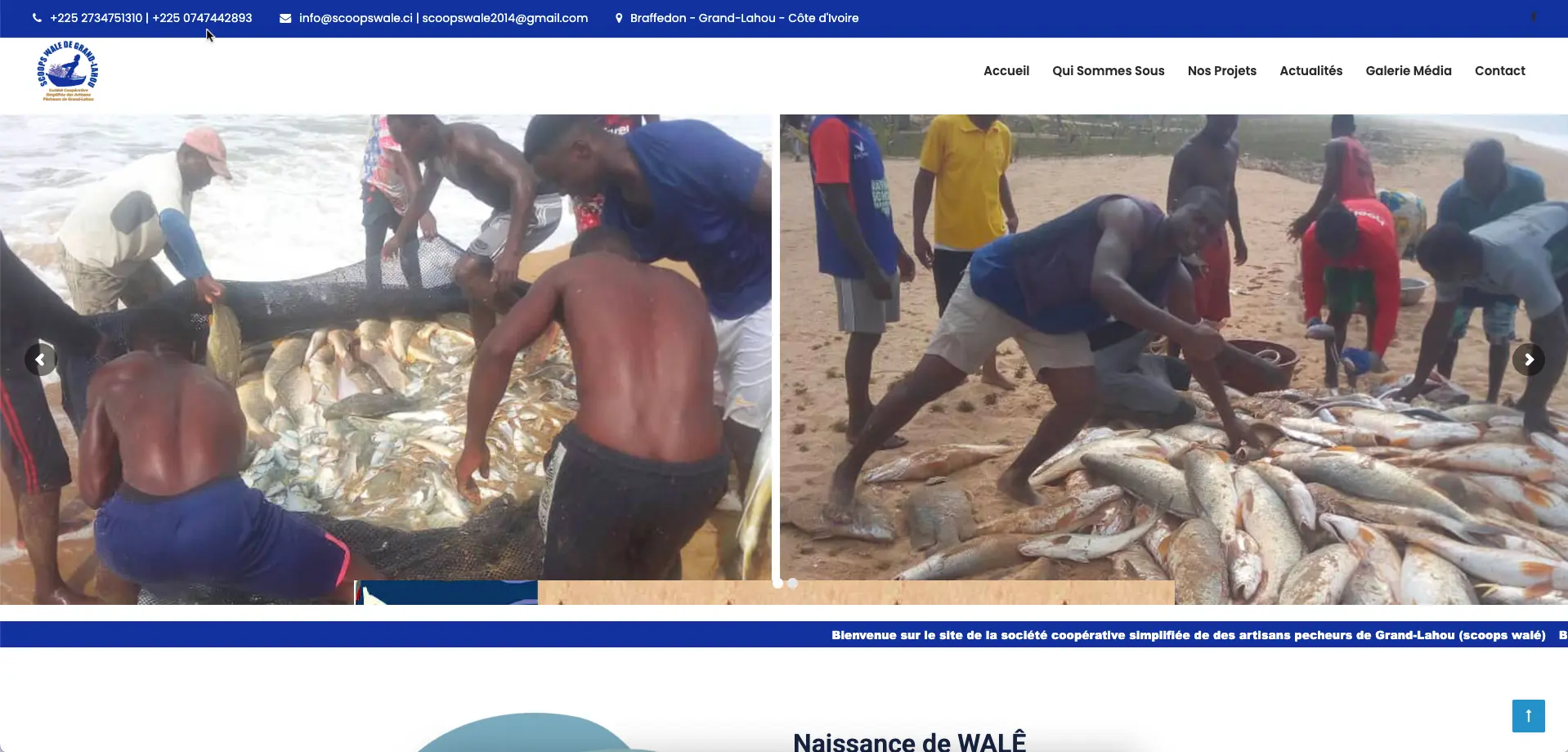 Societe Cooperation WALE DE Grand Lahou
